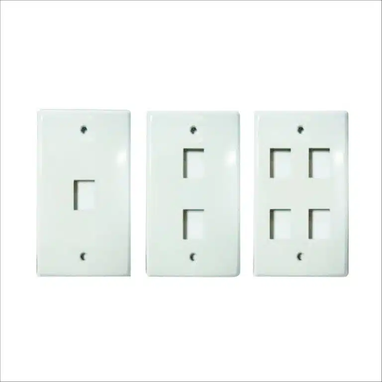 FACEPLATE 1 POSICION BLANCO