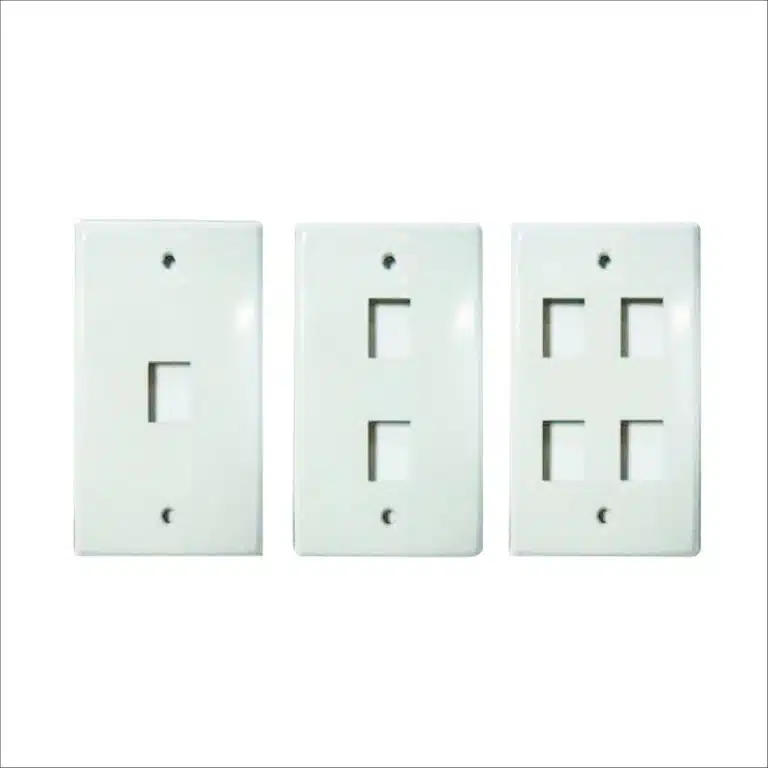 FACEPLATE 2 PUERTOS BLANCO