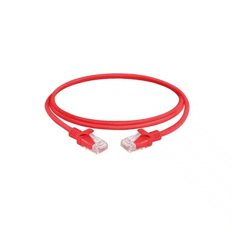 PATCH CORD CAT 6 U/UTP 1M ROJO
