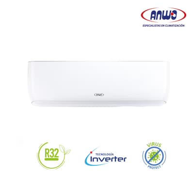 Aire Acondicionado Split Muro Fresh Air 12.000 BTUH Inverter R32