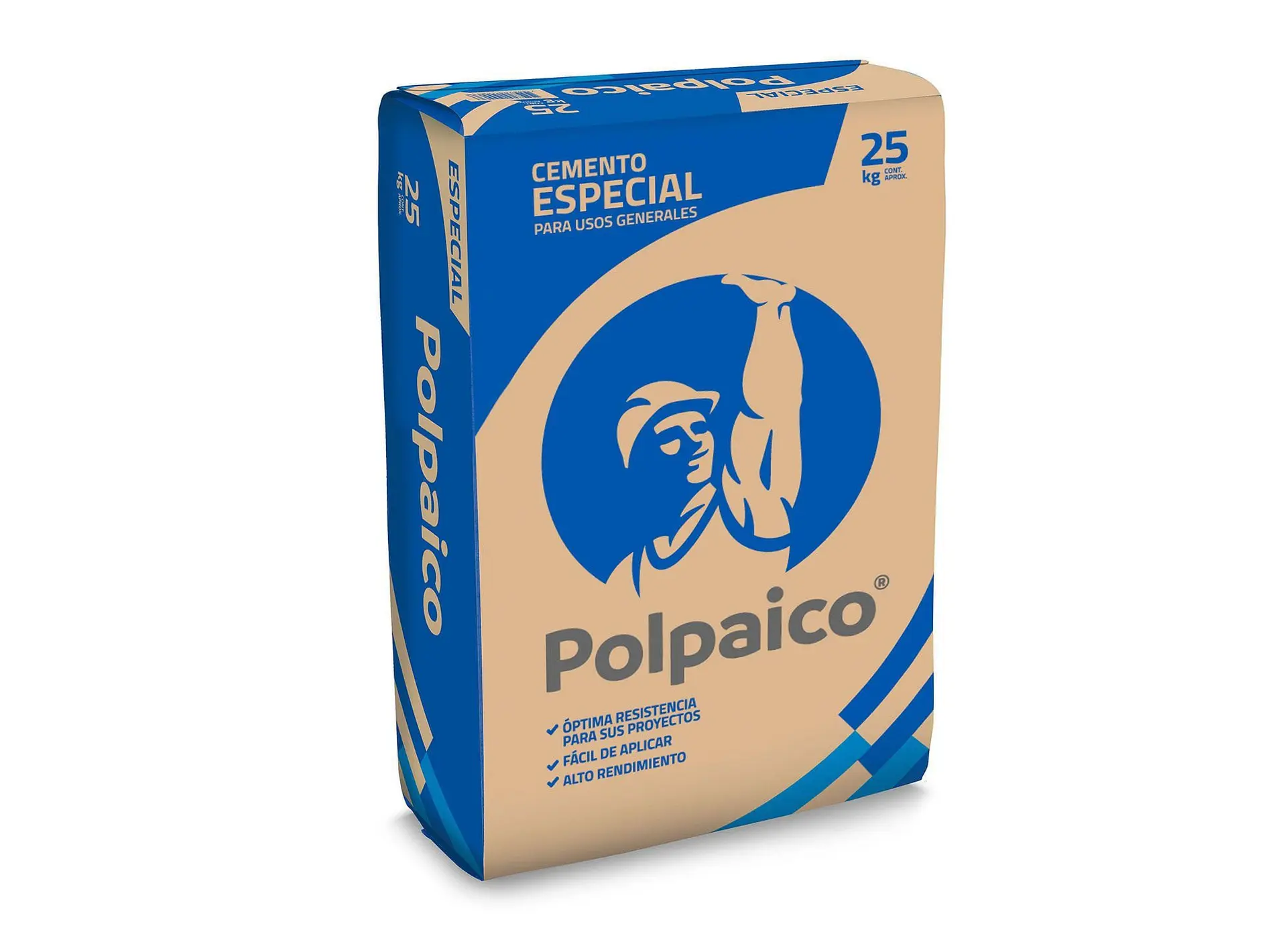 Cemento 25 kg Polpaico