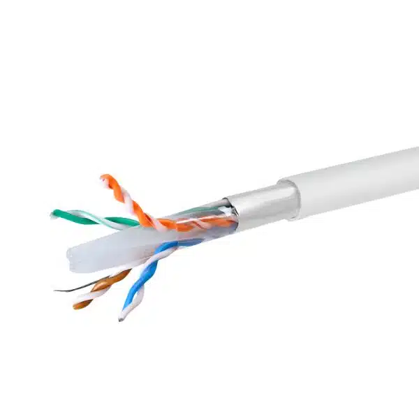 CABLE F/UTP 23 AWG CATEGORÍA 6A BLANCO LSZH REEL 305 MTS