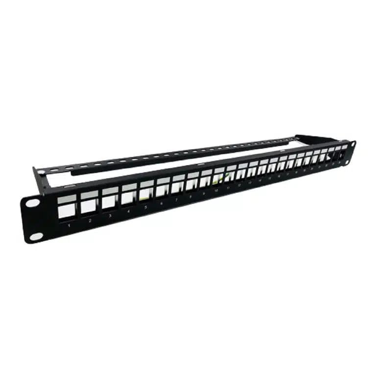 PLACA PATCH PANEL 24 PORT VACIA LS